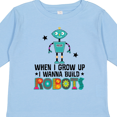 thumbnail image 4 of Inktastic Future Robot Builder Robotics Engineer Boys or Girls Long Sleeve Toddler T-Shirt, 4 of 5