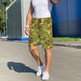 thumbnail image 6 of Gaeub Squirrel And Fox In The Forest Print Men's Short Pajama Pants, Sleep Shorts, Household Pants, Casual Pants with Pockets-Large, 6 of 6