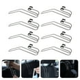 thumbnail image 3 of Shisuyan 8Pcs Vehicle Storage Hanger for Car Organization Stainless Steel Back Seat Hook, 3 of 8