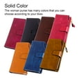 thumbnail image 6 of Womens Wallet RFID Blocking UP Leather Multi Credit Card Large Capacity Zip Around Clutch Travel Purse, 6 of 11