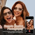 thumbnail image 4 of 2025 Smart Glasses GS10 Male and Female Color Changing Glasses BT Call Voice Assistant Remote Camera Music Play Intelligent Touch Anti UV, 4 of 15