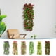 thumbnail image 1 of Guirnalda Colgante de Violetas Artificiales (Paquete de 7) | Decoración Floral Artificial de 80 Cm con 118 Hojas | Decoración para Exteriores, Bodas y Balcones | Flores de Seda Realistas para Todas L, 1 of 7