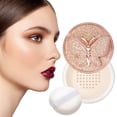 thumbnail image 2 of WIFKLSIIPG Makeup Setting Powder Lightweight Smooth Setting Powder Long Wear Waterproof Oil Absorbing Makeup Powder for Setting or Foundation, 2 of 8