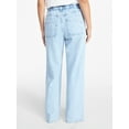 thumbnail image 4 of Time and Tru Women's Pull On Wide Leg Jeans, 30" Inseam, Sizes XS-XXXL, 4 of 4