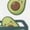 White, variant on Cute Avocado Print hoodie Graphic Sweatshirt Women Casual Vegan Style White S 2XL Tops