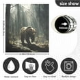 thumbnail image 3 of Ryvnso A Big Bear in Forest Dishwasher Magnetic Refrigerator Magnet Cover Kitchen Home Decorative 23"x26", 3 of 6