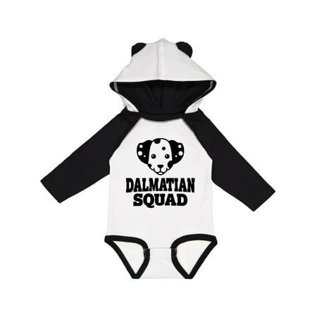 

Inktastic Dog Dalmation Squad Gift Baby Boy or Baby Girl Long Sleeve Bodysuit