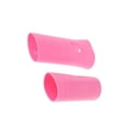 thumbnail image 1 of 1 Set Wireless Microphone System Microphone Muff Silicone Silicone Microphone Covers Microphone Microphone Covers Pink, 1 of 9