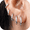 Silver 6-14mm Thick:2mm, variant on 5 Pairs 14K Gold Filled Stainless Steel Huggie Earrings, Small Hoop Set, 6–14mm, for Women