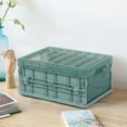 thumbnail image 3 of Folding Storage Box under $5! CQCYD Plastic Folding Storage Container, Stackable Foldable Organizer Box, Collapsible Crate for Home Car Organization, Translucent PP Material in Multiple Sizes, 3 of 9