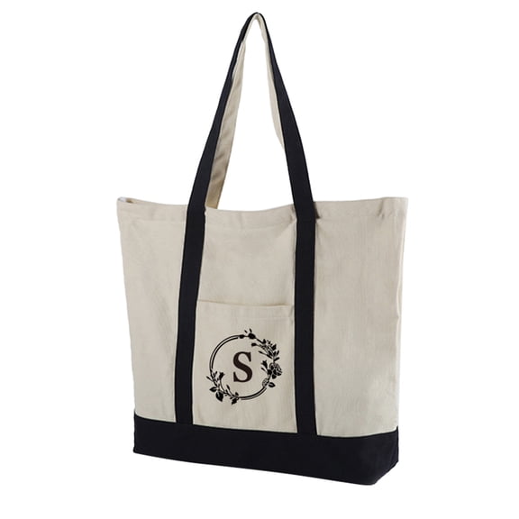 STYLAGO Canvas Tote Bag Personalized Beach Jute Bag Present for Women Holiday Friends Birthday Gift