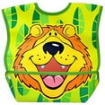 thumbnail image 5 of Dexbaby Big Mouth Leak-Proof Dura Bib w/ Catch-All Pocket - Large | 6 months + (4 Pack), 5 of 5