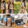 thumbnail image 2 of KUIFORTI Capybara Orange Backpack and Lunchbox for Boys Girls, 4 Piece Kids School Bag Set with Pencil Pouch Water Bottle Sleeve for Elementary Middle School, 2 of 6