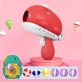 thumbnail image 2 of Pistola De Tiro De Dinosaurio Juguete de juego de tiro de dinosaurio, el mejor regalo para niños y niñas para niños (6 bolas, 1 rojo), 2 of 4