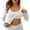 White, variant on Long Sleeve Shirts for Women 2026 Spring Scoop Neck Slim Fit Undershirt with Build-in Bra Padded Blouse Top