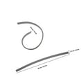 thumbnail image 2 of HINTRMENT Floor Transition Reducer Ramp For Home Grey Rubber 1Set, 2 of 8