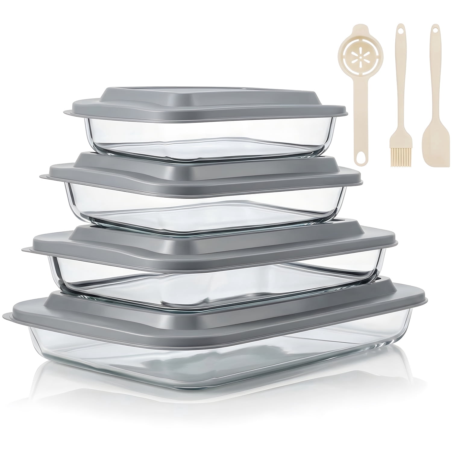 Made in Mexico Hornea Guarda Y Conserva PYR-O-RAY 13 Piece Glass