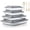 Gray, variant on 11 Pcs Deep Glass Baking Dish Set with Lids/Egg Separator/Brush/Spatula, Rectangular Glass Baking Pans Bakeware Set for Lasagna, Leftovers, Cooking, Freezer-to-Oven, Multicolor