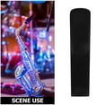 thumbnail image 3 of OUNONA 6Pcs Black Resin Tenor Saxophone Reed Replacement Kit for Teaching and Performing, 3 of 8