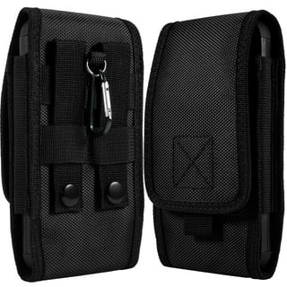  AH Premium Men Leather Belt Pouch Phone Holder Cell Phone Loops  Belt Holster Bag, Loop Leather iPhone case for Samsung Galaxy S7 iPhone 6  6S 7 8 X iPhone 11 12