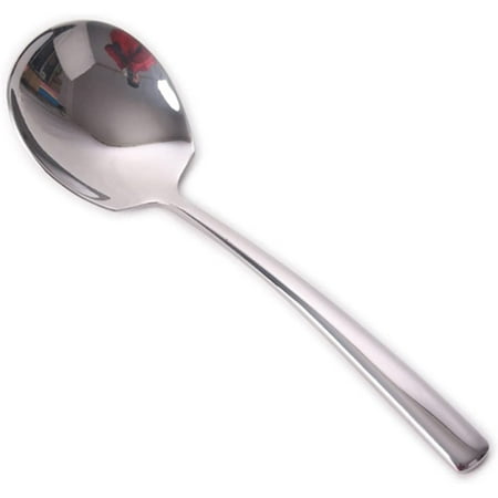 

Large Serving Spoon Set of 8 Stainless Steel Large Serving Spoon Mirror Finish for Elegant Buffet Banquet Party Holiday