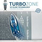 Bartnelli Classic Adjustable Ironing Board with 4-Layer Cover, Turbo Fast-Glide Zone, Park Area, Heavy Duty Iron Table