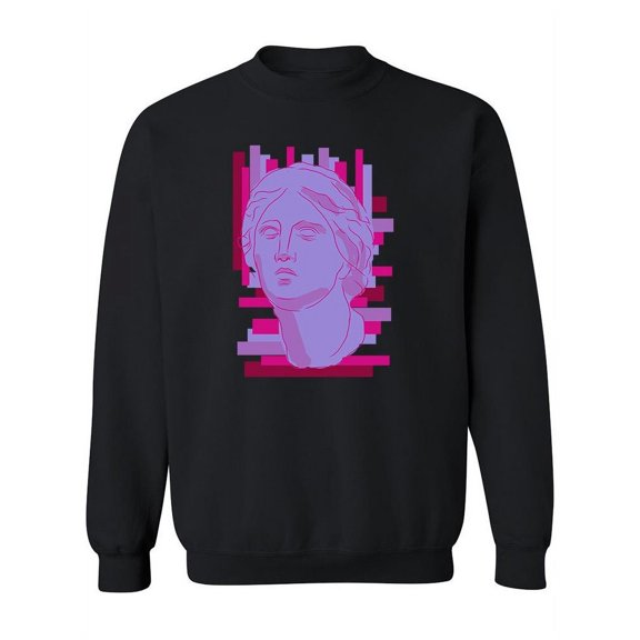 Retro Style Greek Statue Sweatshirt Women -Image by Shutterstock, Female 4X-Large