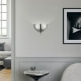 thumbnail image 5 of 40987-91 Livex Lighting Amador - 1 Light Wall Sconce In Transitional Style-5.25 Inches Tall and 9.75 Inches Wide-Brushed Nickel Finish, 5 of 9
