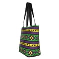 thumbnail image 4 of Gaeub Carnival Mardi Gras Printed Tote Bag Grocery Bag Reusable Shoulder Bag with Zip for School Kitchen Park DIY, 4 of 9