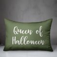 thumbnail image 3 of Creative Products Queen Of Halloween in Green 14 x 20 Spun Poly Pillow, 3 of 3