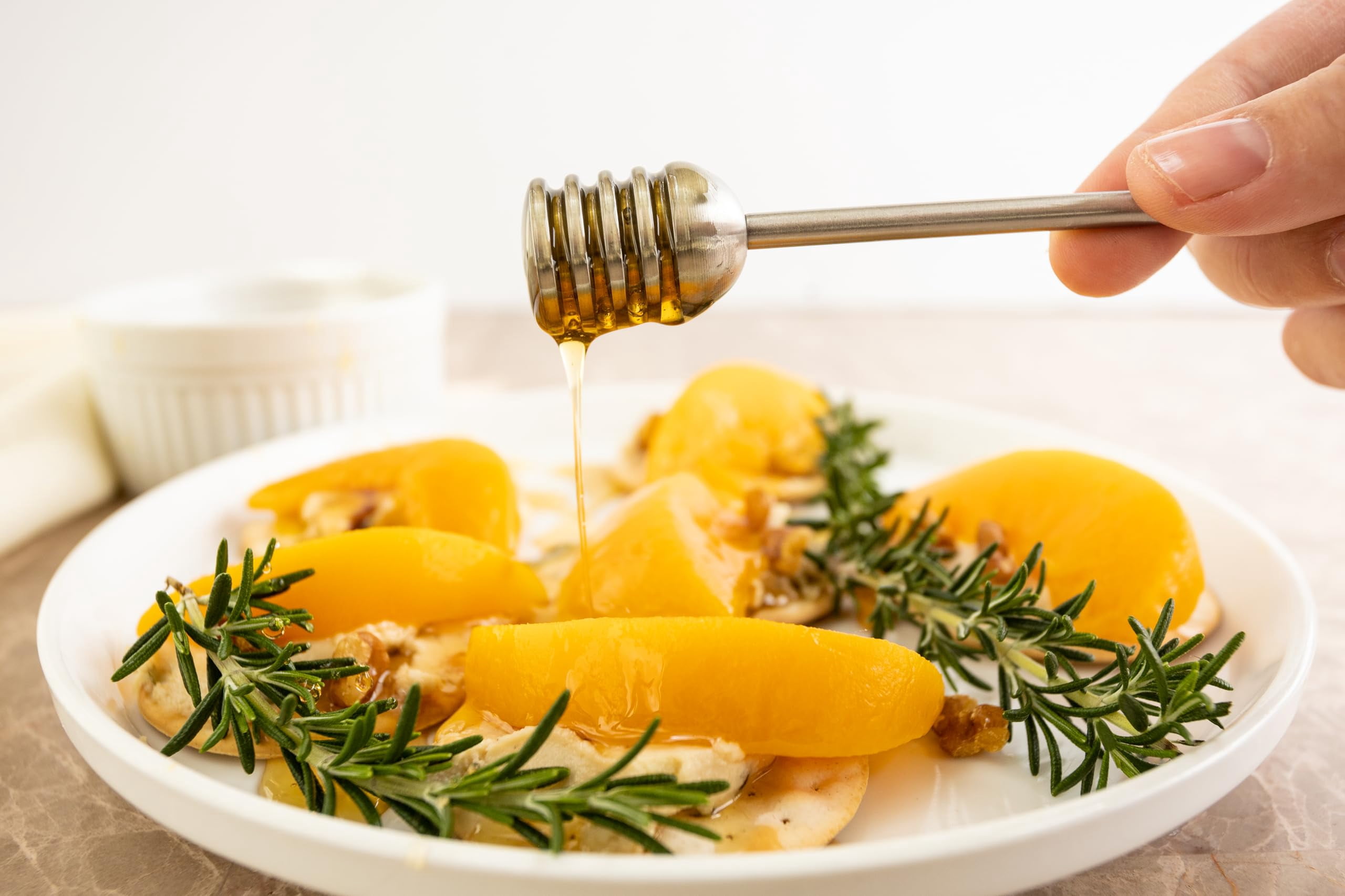 Honey Dipper  Stainless Steel Stirring Stick 6.5"