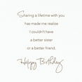 thumbnail image 3 of Our Voices Birthday Card for Sister (Sharing A Lifestime), 3 of 3