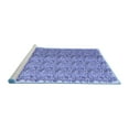 thumbnail image 2 of Ahgly Company Machine Washable Indoor Rectangle Abstract Blue Contemporary Area Rugs, 7' x 9', 2 of 4