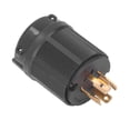 thumbnail image 3 of Conector macho con bloqueo, conector industrial de 4 clavijas, contactos de latón, conector convertidor, conector con bloqueo, salida de alta intensidad, 3 of 8