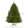 thumbnail image 2 of Nearly Natural 7ft. Wyoming Mixed Pine Artificial Christmas Tree with 550 Clear Lights and 1054 Bendable Branches, 2 of 7