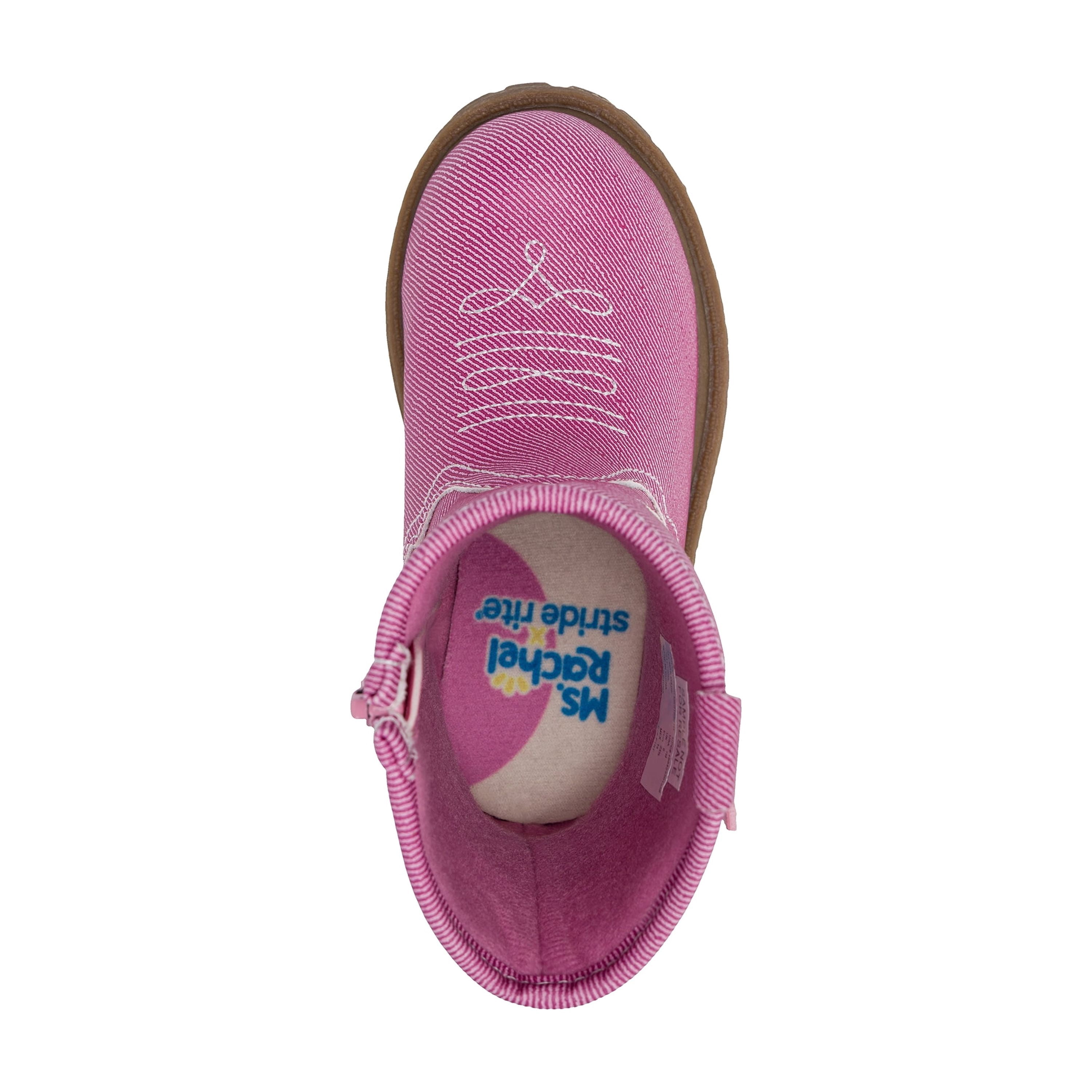 Ms. Rachel Toddler Girl Western Boot by Stride Rite Munchkin