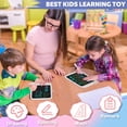 thumbnail image 7 of LCD Writing Tablet Doodle Board, Colorful Drawing Pad for Kids, Mess Free Coloring for Toddlers, Educational Birthday Toys Gifts for 3-9 Year Old Girls Boys, 7 of 7