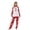 Women-Red, variant on REORIAFEE Matching Family Christmas Pajamas 2 Piece Big and Tall Loungewear Long Sleeve Top Pant Plaid Soft Sleepwear Red M-3XL