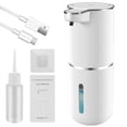 thumbnail image 2 of Automatic Soap Dispenser 500mAh Rechargeable Touchless Soap Dispenser 380ML 4 Levels Adjustable Electric Foam Soap Dispenser IPX5 Waterproof for Bathroom Kitchen, 2 of 9