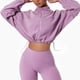 thumbnail image 4 of Chaqueta Recortada Para Correr De Yoga Cuello Alto Deportivo Cremallera Superior Chaqueta De Entrenamiento Con Cremallera Completa Chaqueta Recortada Deportiva Chaqueta Recortada ANGGREK Cocina, Decoración y Otros, 4 of 5