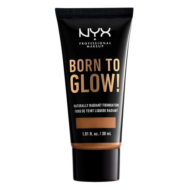 Maquillaje profesional Foundation NYX Born To Glow Almond