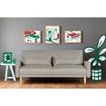 thumbnail image 1 of Sofá Cama Makora Anicka con Memory Foam Color Gris Claro Lino Respaldo Reclinable de 3 Posiciones, 1 of 6