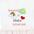 thumbnail image 4 of Inktastic Someone in Maine Loves Me Girls Toddler Dress, 4 of 5