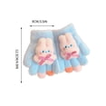 thumbnail image 4 of hengsof Children's Winter Warm Gloves Doll Decoration Kids Gloves Elastic Cuffs for Little Girls Boys, 4 of 4