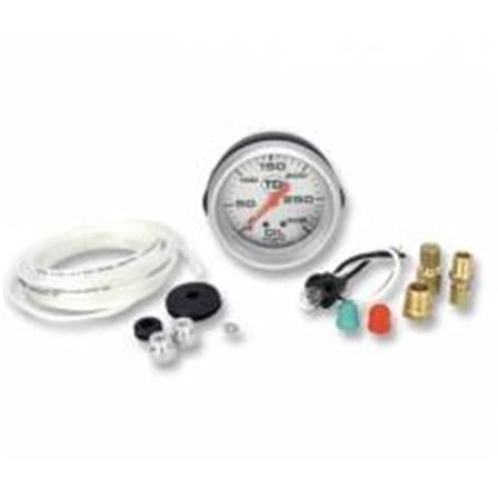 TCI 801101 Transmission Pressure Gauge - 2-5/8 - Silver Face