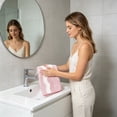 thumbnail image 6 of JOGZMZ Extra Large Thickened Coral Fleece Towel with Wavy Texture - Highly Absorbent Quick Dry Face Bath Towel for Home Daily Use, 6 of 6