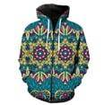 thumbnail image 1 of Sudadera con capucha y cremallera estilo nacional retro para hombre, con estampado 3D, informal, unisex, genial, gran oferta 2024, estilo Harajuku y hip hop., 1 of 6
