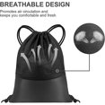 thumbnail image 5 of Drawstring Gym Bags, Waterproof Swimming Bag Sport Gym Sack, Large Bag Swim Gift, 5 of 5