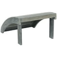 thumbnail image 3 of Safavieh Mopani Outdoor Contemporary Adirondack Ottoman, 3 of 6