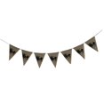 thumbnail image 1 of Bandera rústica arpillera que cuelga Decoraciones de Yotijar Bunting Banner, 1 of 6